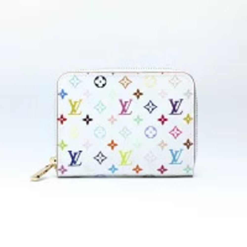 Louis Vuitton Monogram Multicolor Zippy Coin Wallet Case